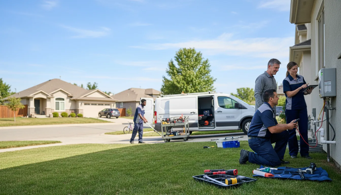 Tankless water heater service in Flatonia, TX